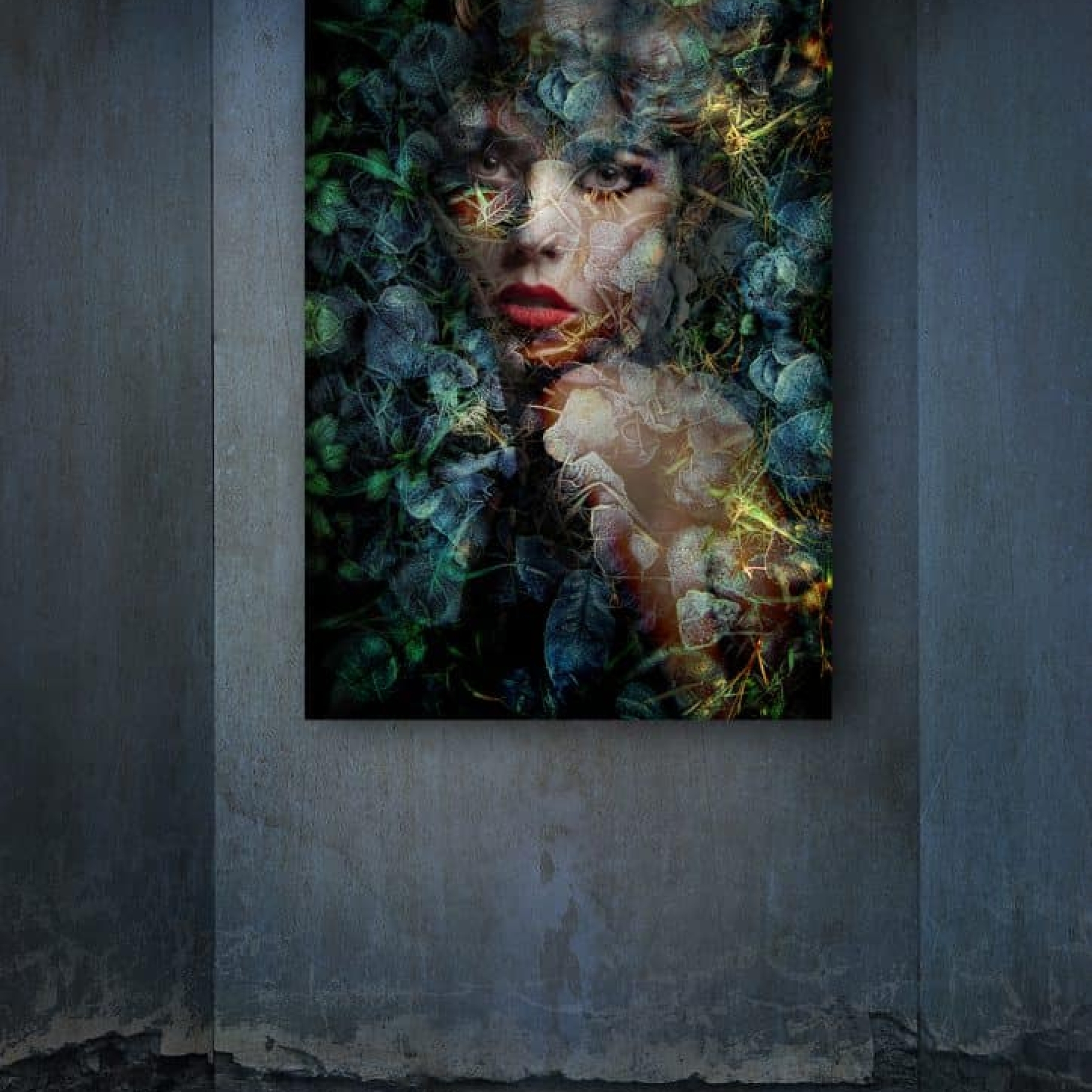 BLUE AUTUMN CAMOUFLAGE